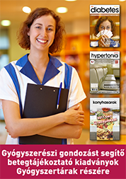 Gyógyszerészi gondozást segítő betegtájékoztató kiadványok gyógyszertárak részére